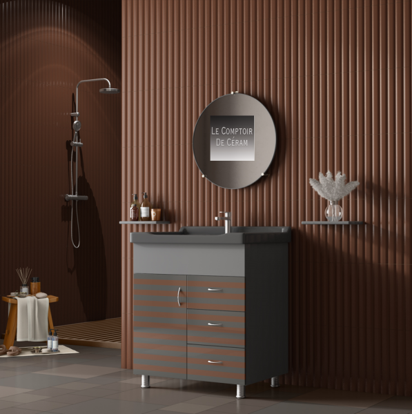 faïence terracotta 3d flutedwall cannelé design rennes 35