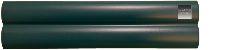 faïence 3d vert sapin mat flutedwall 7.5 x 30 cm bordeaux 33 