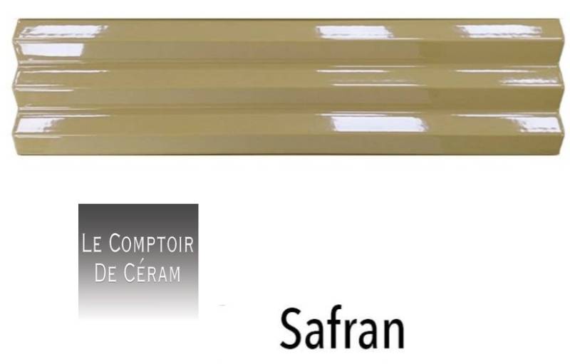 carrelage mural à relief décoratif safran 2025 Montpellier 34