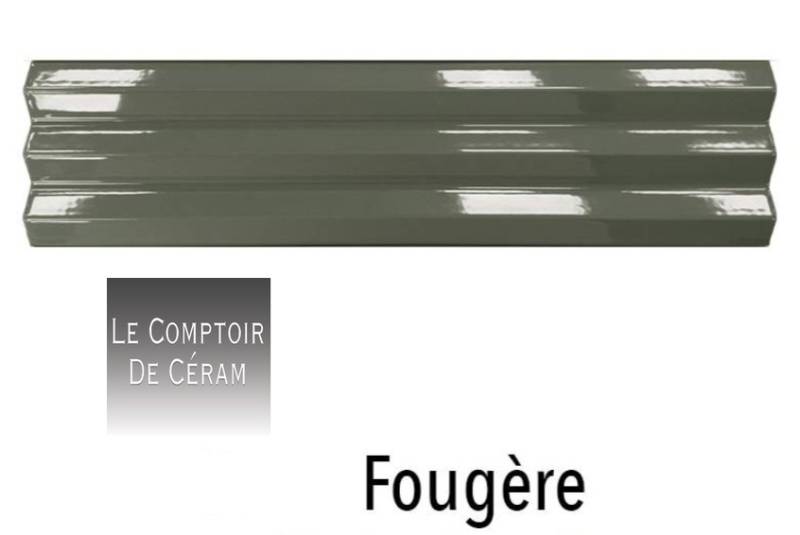 carrelage 3d mur brillant vert fougères 2025 Lyon 69