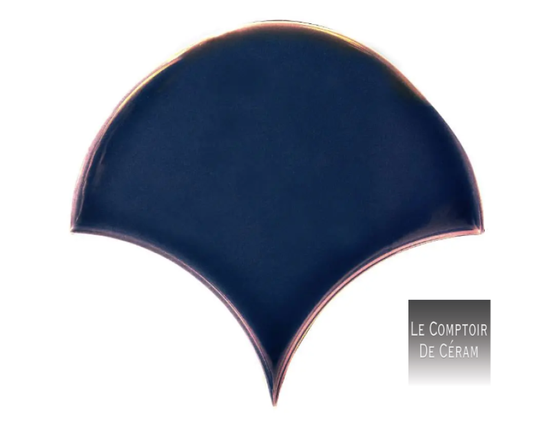 carrelage mural écaille de poisson bleu marine 2024 paris 75