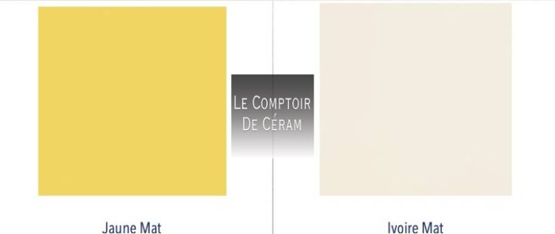 faïence décorative couleur unie 10 x 10 cm Nîmes 30