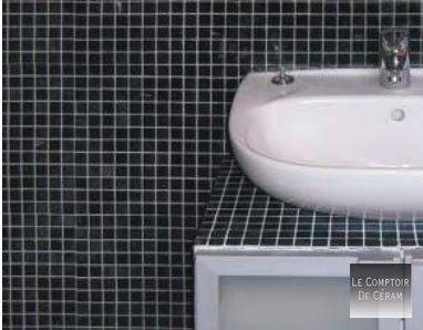 mosaiques noires auto adhesives nimes 30