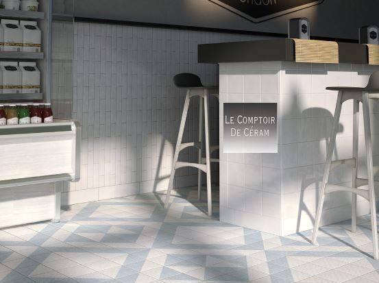 carrelage bleu anti derapant exterieur interieur paris 75