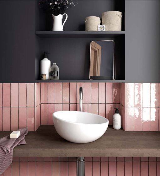 ZELLIGE ROSE PARIS 75