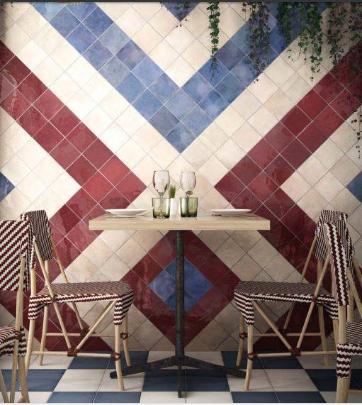 CARRELAGE ZELLIGE ROUGE CANNES 06