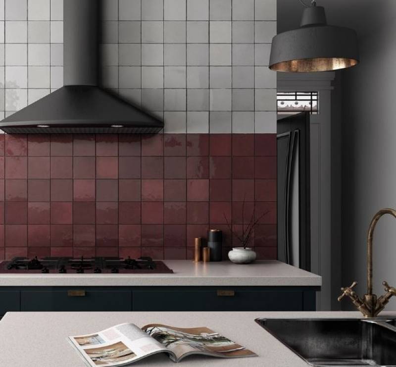 ZELLIGE VIOLINE BORDEAUX 33