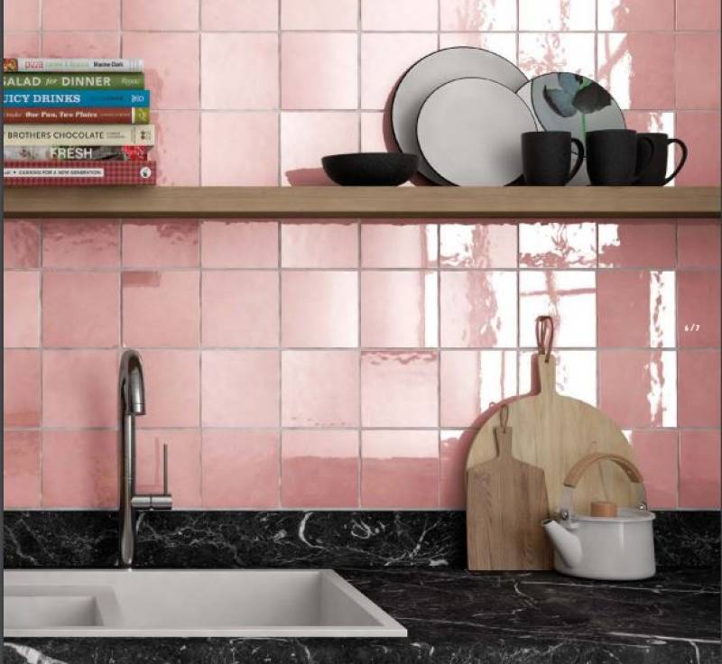 CARRELAGE ZELLIGE ROSE DESIGN HAUTS DE SEINE 92