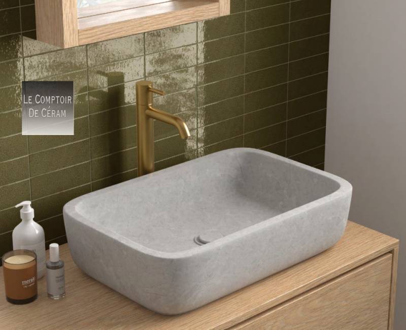 faïence kaki brillant design bourg en Bresse 01