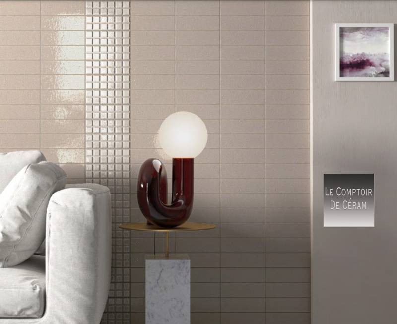 faïence 3d brillant beige tablette chocolat design orléans 45