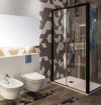 carrelage losange salle de bains design Montpellier 34
