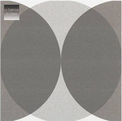 carrelage 24 x 24 cm motif rond rennes 35