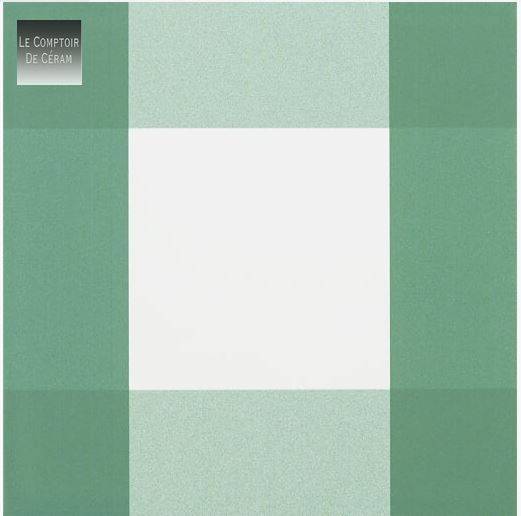 carrelage vichy vert blanc design montpellier 34