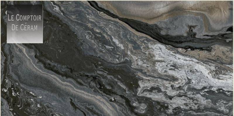 carrelage imitation marbre noir design 100 x 100 cm et 50 x 100 cm sol et mur dijon 21