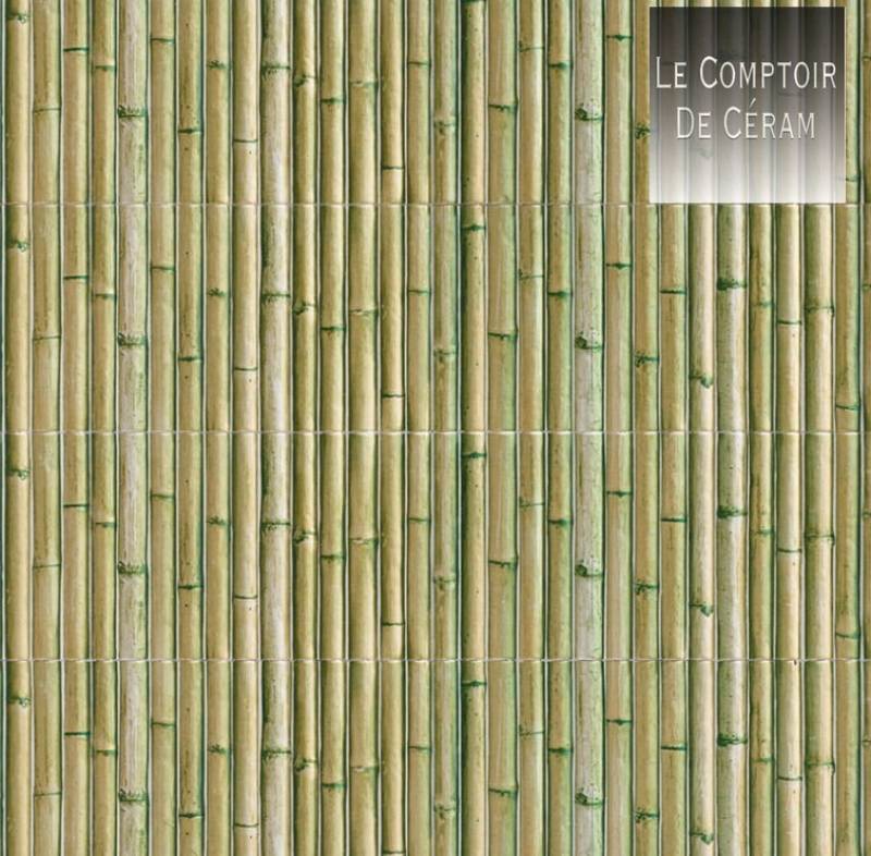 carrelage en bambou vert 10 x 30 cm perpignan 66