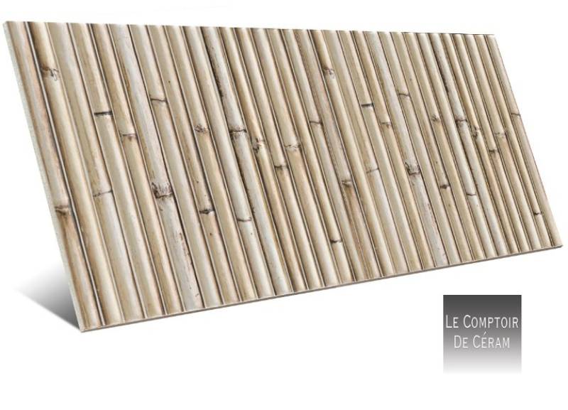 carrelage a relief 10 x 30 cm en bambou Béziers 34