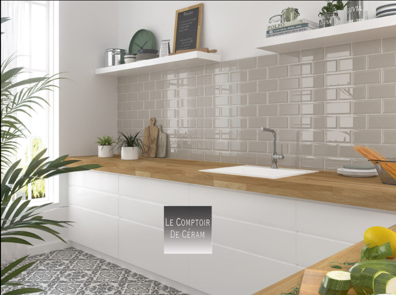 carreaux métro bleu clair crédence de cuisine 2026 Lille 59