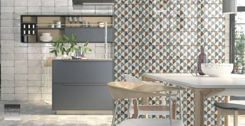 CARRELAGE BRIQUE MURAL 15 X 30 A MOTIFS MARSEILLE 13