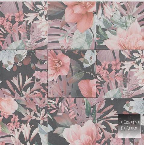 carrelage fleur rose interieur et exterieur nimes 30