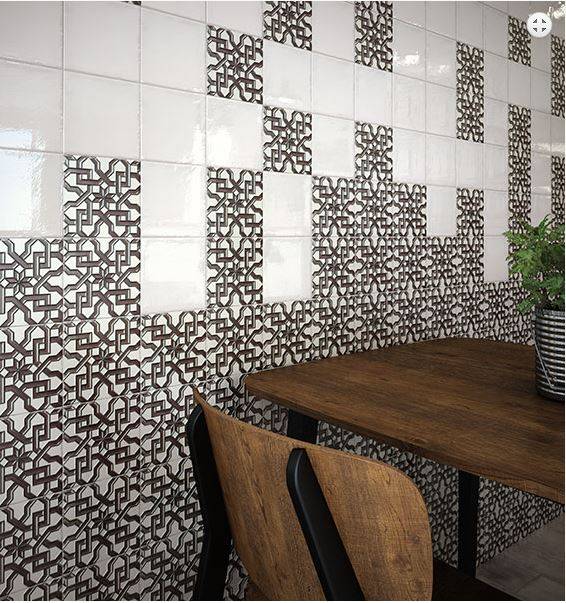 CARRELAGE MURAL 3D DENTELLE NOIRE TOULOUSE 31