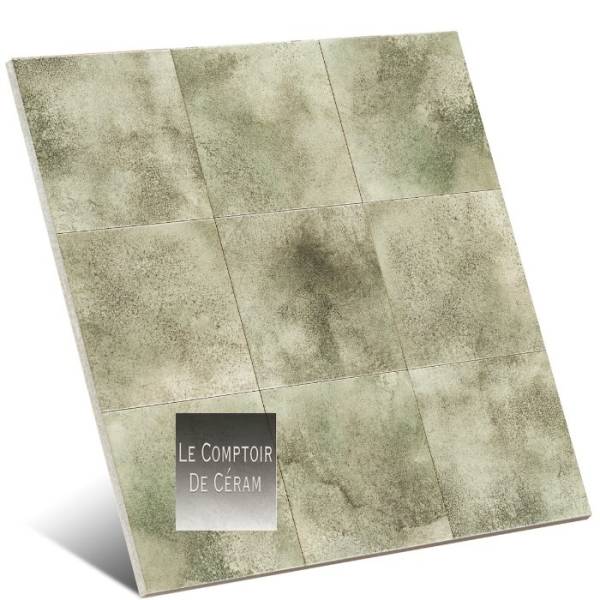 CARRELAGE MURAL UNI VERT 20 X 20 CM DIJON 21
