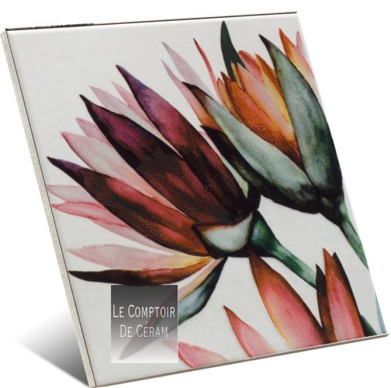 CARRELAGE FLEUR TROPICALE PARIS 75