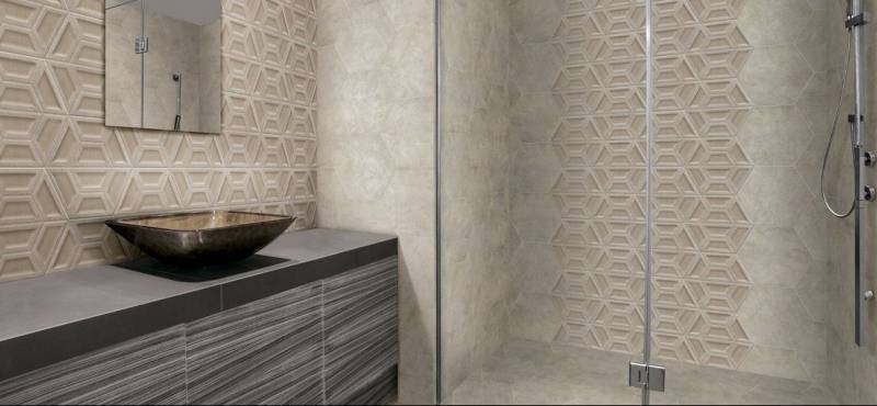 CARRELAGE MURAL 3D GEOMETRIQUE MONTPELLIER 34