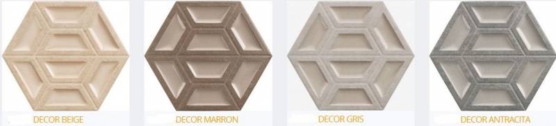 CARRELAGE HEXAGONAL TENDANCE 3D MARSEILLE 13