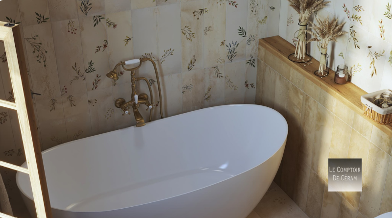 carrelage motifs retro fleurs cannes 06