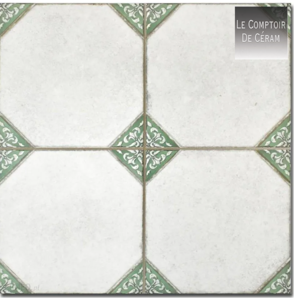 carrelage cabochon vert Toulouse 31