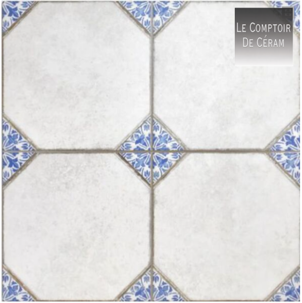 carrelage sol cabochon bleu paris 75