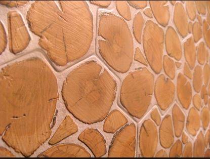 CARRELAGE RONDIN DE BOIS MAGASIN DE VIN BORDEAUX 33