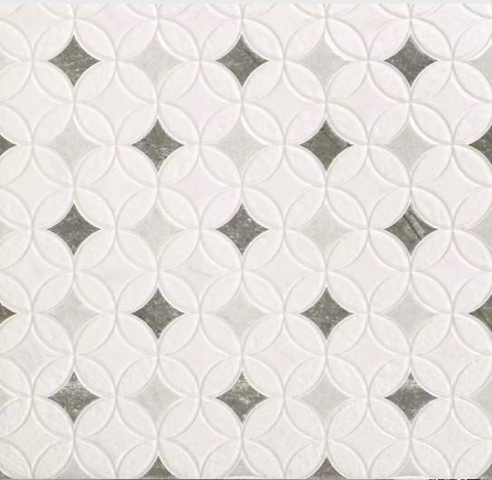 carrelage sol et mur petites etoiles gris et taupe 44 x 44 cm petits prix avignon 84