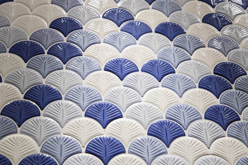 CARRELAGE MURAL BLEU COQUILLAGE MONTPELLIER 34