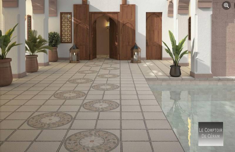 carrelage pierre pour abords de piscine et spa  design hauts de seine 92