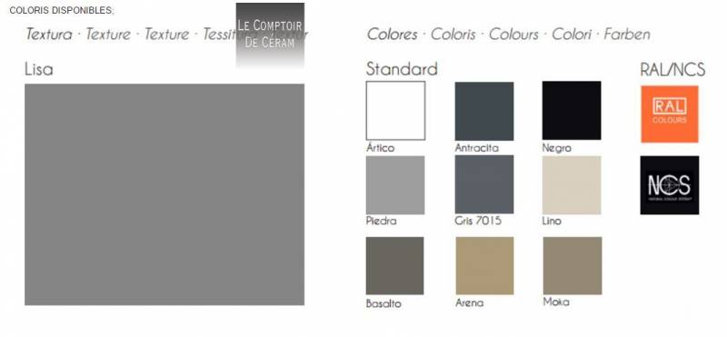 RECEVEUR EXTRA PLAT SUR MESURE AVEC GRILLE LATERALE OU CENTRALE RENNES 35