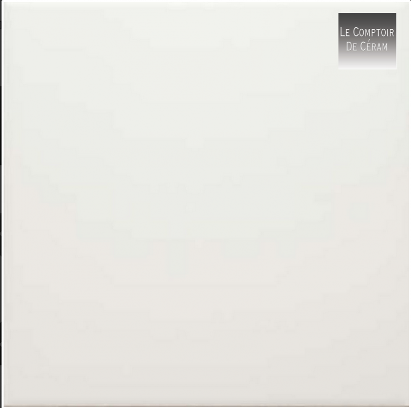 carrelage blanc 20 x 20 cm antiderapant R10 pour terrasse et interieur pas cher nimes 30