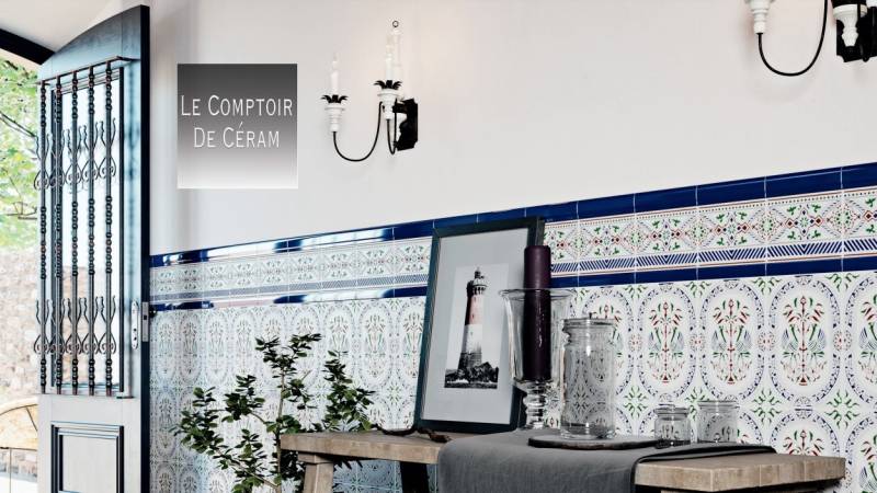 carrelage a motifs andalous petits prix toulon 84